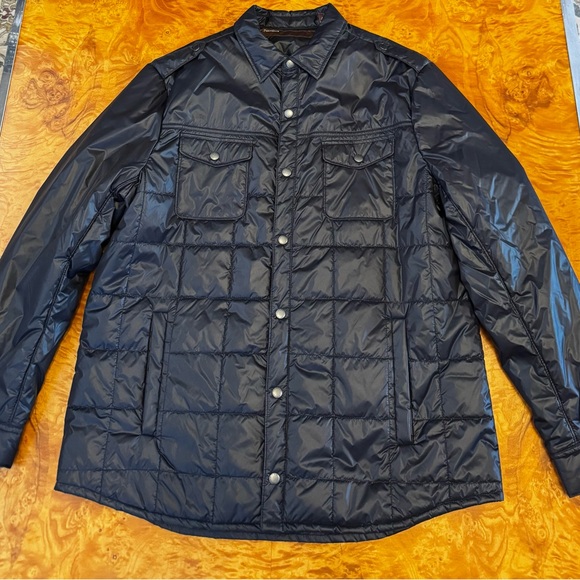Men's Black Quilted Jacket